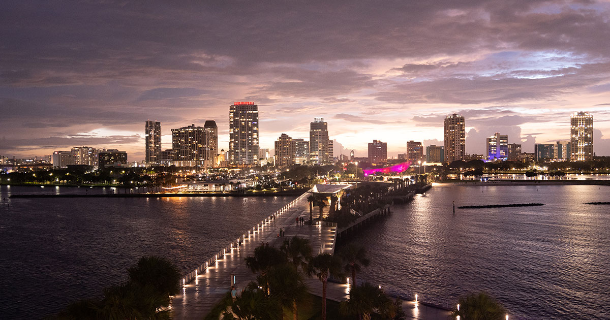 downtown St. Pete – Views from the New Pier